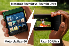 De Motorola Razr 60 en de Razr 60 Ultra lijken op elkaar, maar hebben een aantal verschillen waar potentiële kopers rekening mee moeten houden. (Afbeeldingsbron: AI gegenereerd)