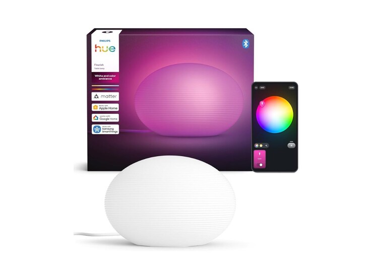 De verbeterde Philips Hue Flourish tafellamp. (Afbeeldingsbron: Philips Hue)