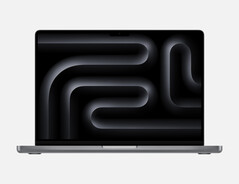 Applede nieuwste MacBook Pro's worden aangedreven door de nieuwste Apple Silicon, de M3 SoC. (Afbeelding via Apple)