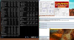 Stresstest Prime95 + FurMark