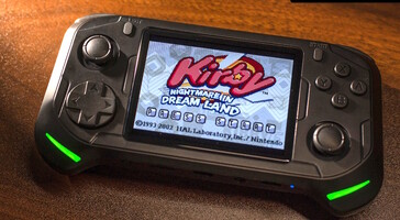 De Abxylute E1 console kan klassieke spellen draaien op zijn 640 x 480 LCD-scherm. (Afbeeldingsbron: Abxylute)