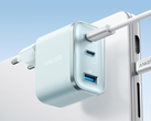 Anker's Nano-oplader (70W, 3 poorten) (afbeelding) is nu verkrijgbaar in een blauwe kleurstelling. (Afbeeldingsbron: Anker)