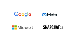 Google, Meta, Microsoft en Snapchat