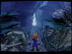 CRT-foto van Final Fantasy 7 op PS1 Afbeelding Bron rFinalFantasy