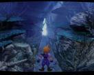CRT-foto van Final Fantasy 7 op PS1 Afbeelding Bron rFinalFantasy