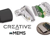 De oordopjes van Creative zijn binnenkort voorzien van de innovatieve drivers van xMEMS (Afbeelding Bron: xMEMS - bewerkt)