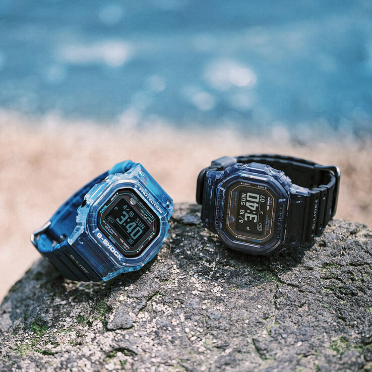Vanaf links: Casio GBX-H5600-2, GBX-H5600-1.