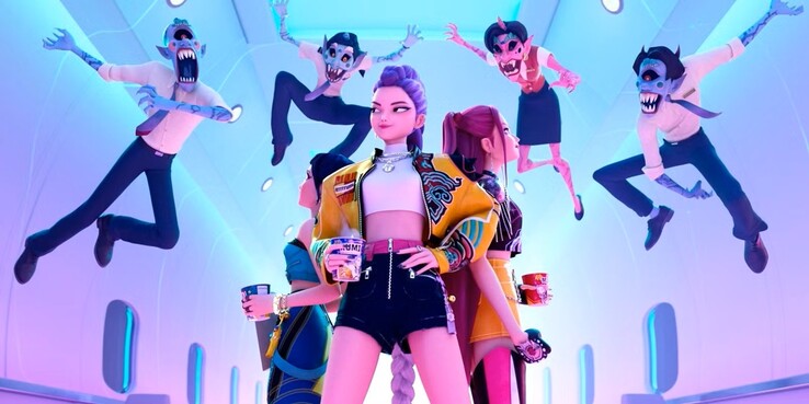 KPop Demon Hunters mengt moderne esthetiek met erfgoed (Beeldbron - Netflix)