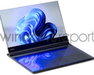 De transparante laptop van Lenovo komt mogelijk onder het merk ThinkBook. (Afbeeldingsbron: Windows Report)