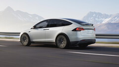 De Model X in beweging (afbeelding: Tesla)