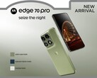 De Motorola Edge 70 Pro heeft een vertrouwd ontwerp.
