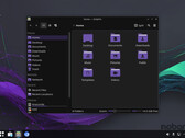 Nobara Linux 39 schakelt over van een aangepaste Gnome-desktop naar KDE Plasma (Afbeelding: Nobara).