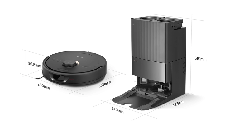 De Roborock Q Revo robotstofzuiger. (Afbeelding bron: Roborock)