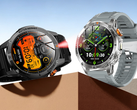 Twee Rollme PowerX smartwatch renders op een muurhoek.