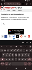 Beoordeling van het toetsenbord van de Sony Xperia 1 VIII