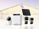 De AIoT-producten van Ugreen kunnen nu vooraf worden besteld. Afgebeeld: het assortiment met slimme camera’s en de HA100 AI-hub.