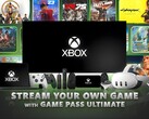 Banner voor Xbox Game Pass Ultimate cloud streaming getoond