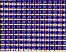 Duidelijke OLED subpixels