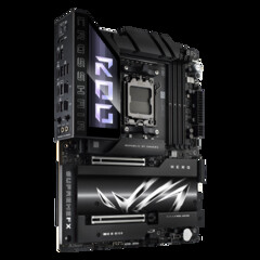 Nieuwe snelspanmechanismen voor GPU's en M.2 SSD's onthuld op Gamescom 2024 (Afbeelding bron: Asus)