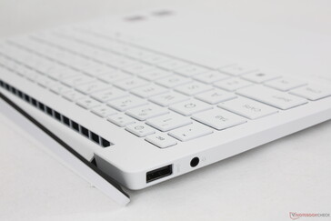 Ventilatieroosters verborgen onder het staafscharnier