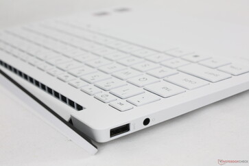 Ventilatieroosters verborgen onder het staafscharnier