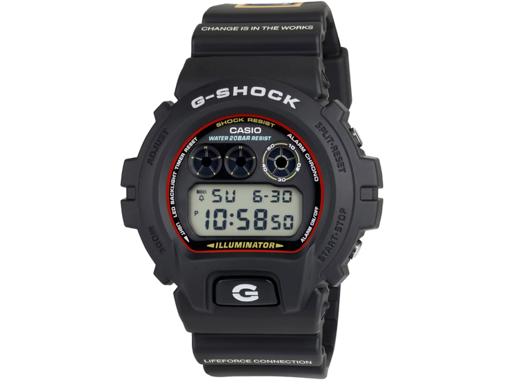 Het Casio G-Shock x The Almeda Club horloge DW6900RL-1AC. (Afbeeldingsbron: Casio)