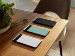 De Pixel 6a is het derde toestel dat wordt aangedreven door Google's eigen SoC. (Beeldbron: Google via @evleaks)