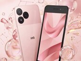 Met zijn brede schermranden ziet de HMD Asha 305 Pro eruit als een retro-smartphone.