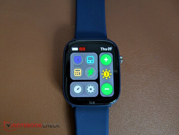 Veeg naar links - helderheid en meer weergeven