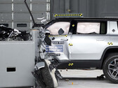 De Rivian R1S SUV scoorde hoog in de botsproeven van de IIHS. (Beeldbron: IIHS)