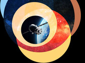 ITU direct-to-device satellietverbindingspaneel logo.