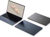 De gloednieuwe LG gram Ultraslim-laptop met OLED-paneel is in gesloten toestand bijna net zo dun als een smartphone. (Beeldbron: LG)