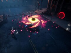 Een afbeelding van een gevecht in Dreamscaper.