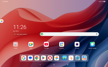 Lenovo ZUI op de Lenovo Idea Tab Pro
