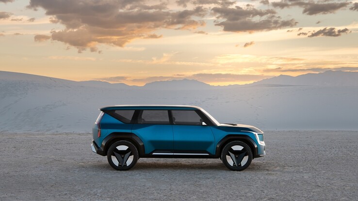 De 2024 Kia EV9 concept. (Beeldbron: Kia)