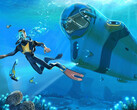 Subnautica werd voor het eerst onthuld in 2014. Afgebeeld - Cover art van Subnautica. (Afbeeldingsbron: Unknown Worlds)