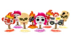 PlayStation gaat Meltz-figuren verkopen die gebaseerd zijn op de videogame Twisted Metal, die sinds 2012 geen nieuwe titel meer heeft gekregen. (Afbeeldingsbron: PlayStation)