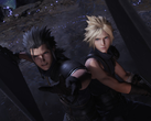 Een screengrab van Zack en Cloud in Final Fantasy VII Rebirth