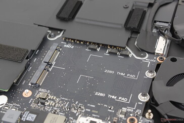 Twee M.2 PCIe4 x4 2280 slots voor uitbreiding