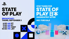 Een banner ter aankondiging van het State of Play-evenement van Sony