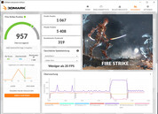 FireStrike (standaardmodus, batterijvoeding)