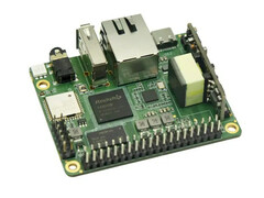 De BPI-P2 Pro meet slechts 65 x 52,5 mm. (Beeldbron: Banana Pi)