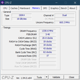 CPU-Z-geheugen (AMD)