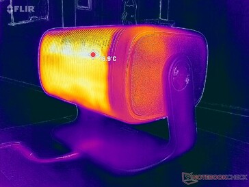 Grote ventilatieroosters zijn meer dan voldoende om warmte af te voeren