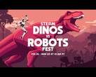 Volgens Steam zijn vliegende vuurspuwers geen dinosaurussen, en daarom komen spellen met draken niet in aanmerking voor dit evenement. (Bron: Steam)