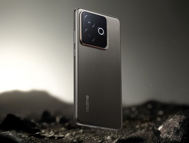 De Realme GT7 Pro Racing Edition, kleur Star Trail Titanium (Afbeeldingsbron: Realme-account, Weibo)