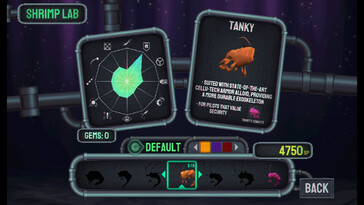 Afgebeeld: Een gameplay screenshot van Shrimp Game: Krill Bevestigd.