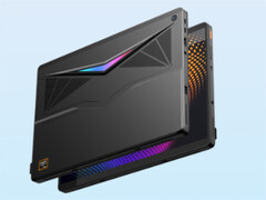 De Sixunited AXP77 bevat ook RGB-verlichting en een ingebouwde kickstand. (Afbeeldingsbron: Sixunited)