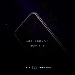 HTC heeft de onthulling van de U23 Pro 5G-smartphone op 18 mei geplaagd. (Afbeelding: HTC)