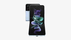 Deze &quot;Galaxy Z Flip4&quot; zou binnenkort kunnen debuteren. (Bron: OnLeaks X 91Mobiles)